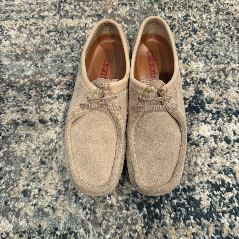 Great Pair of Clarks Wallabees “Moccasins“ Ladies / Woman’s 7.5 M